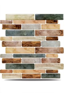 Marble Peel and Stick Backsplash LONGKING 12x12 Inch Beige 10 Sheets-0