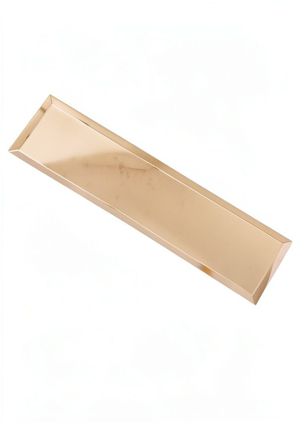 Peel and Stick Gold Mirror Tile Subway Backsplash Lovdeco 20pcs-1