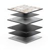 Vamos Tile Wood Grain Hexagon Peel‑Stick Backsplash 12x12in 10 Sheet-2
