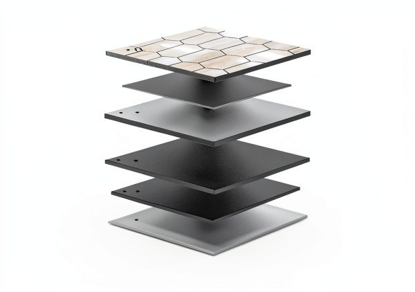 Vamos Tile Wood Grain Hexagon Peel‑Stick Backsplash 12x12in 10 Sheet-2