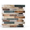 Marble Peel and Stick Backsplash LONGKING 12x12 Inch Beige 10 Sheets-5