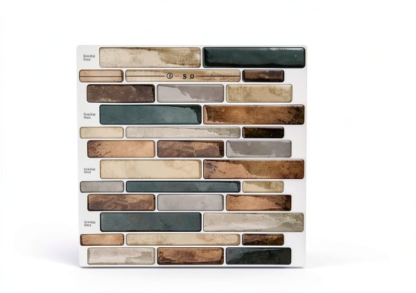 Marble Peel and Stick Backsplash LONGKING 12x12 Inch Beige 10 Sheets-5