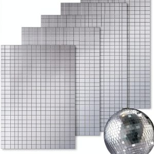 Mirror Mosaic Tiles 3600 Self Adhesive Disco Tiles by Geiserailie-0