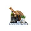 AULIGET 40 Sheets Faux Stone Peel and Stick Backsplash, White Marble Look PVC Wall Tiles Stick on Backsplash for Kitchen-1