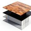 Peel and Stick Backsplash 10-Sheet Stainless Steel by Yipscazo 12"-4
